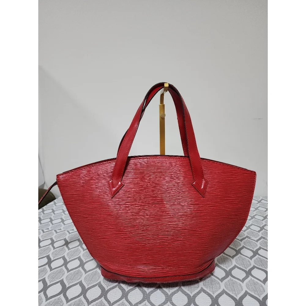 Louis Vuitton Epi Saint Jacques PM Red
